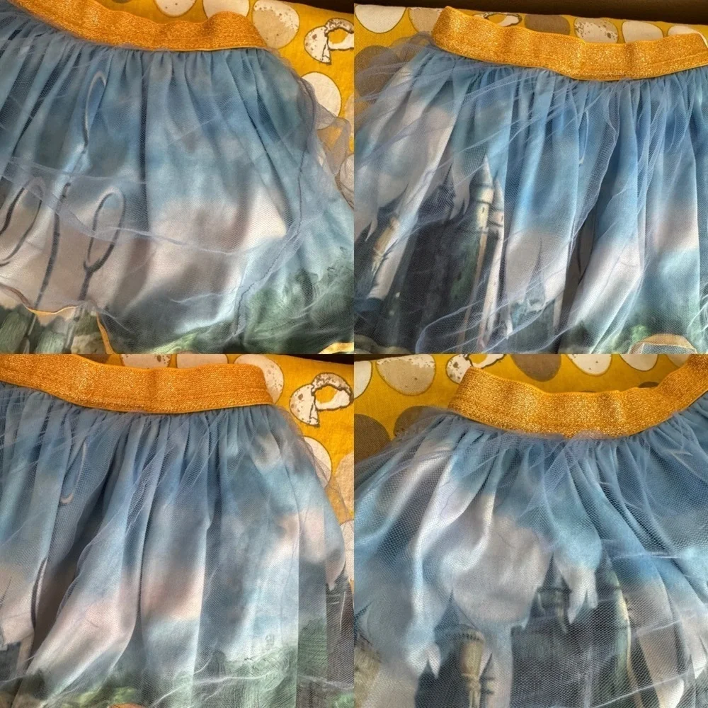 Harry Potter Quidditch pitch tulle skirt size 3T